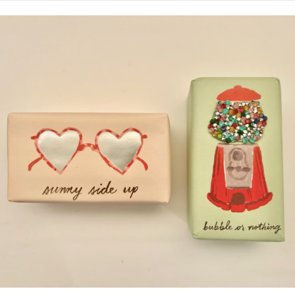 Anthropologie George & Viv Scented Bar Soaps Set of 2